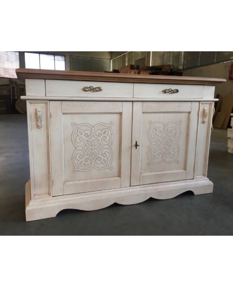 CREDENZA legno massello vari colori  L.170 H.105 P.54