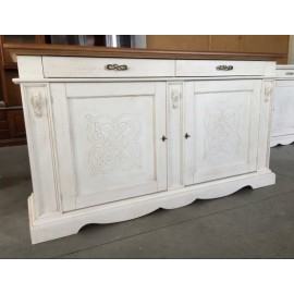 CREDENZA legno massello vari colori  L.210 H.115 P.55