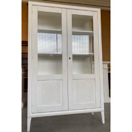 VETRINA legno massello vari colori  L.128 H.200 P.44