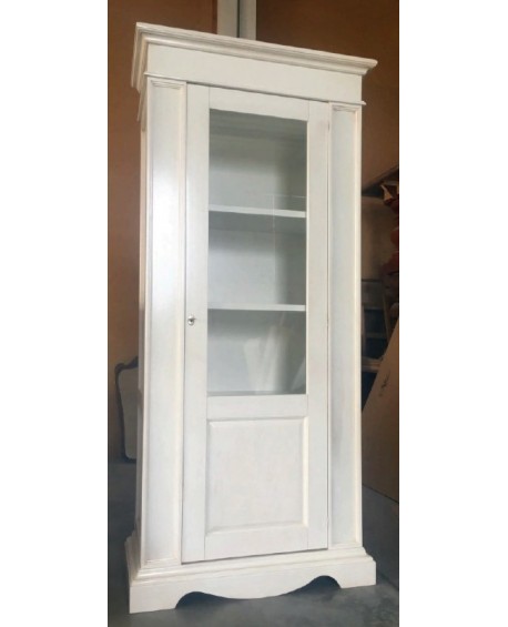 VETRINA legno massello vari colori  L.95 H.210 P.50