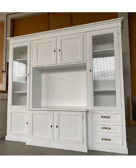 parete legno massello vari colori  L.250 H.225 P.53