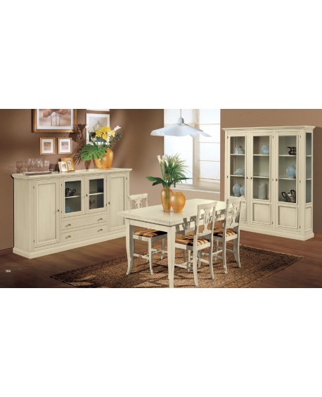 PORTA TV IN LEGNO MASSELLO VARI COLORI L200 P 50 H 55,50