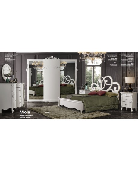 camera da letto completa VIOLA