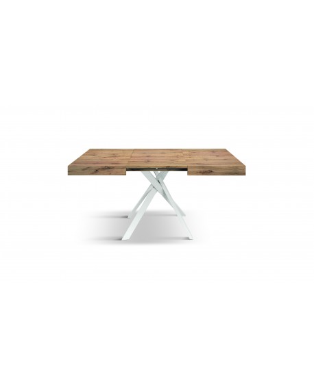 TAVOLO 95X90 1 ALL.50 BASE BIANCA