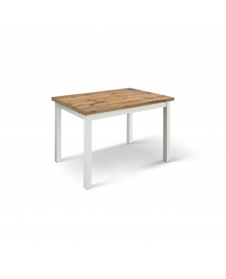 TAVOLO 110X70 2 ALL CM 40 BASE BIANCA