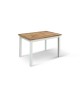 TAVOLO 140X80 2 ALL CM 40 BASE BIANCA