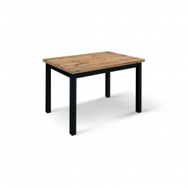 TAVOLO 110X70 2 ALL CM 40 BASE NERA