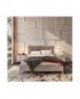 Letto con testata imbottita (rete 180x200 esclusa)