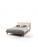 Letto con testata imbottita (rete 180x200 esclusa)