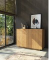 Credenza 2 porte legno massello