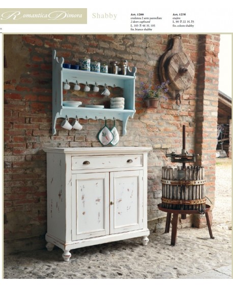 credenza legno massello vari colori