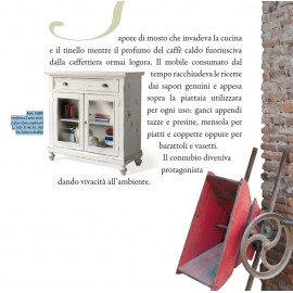 credenza legno massello vari colori