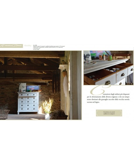 credenza legno massello vari colori