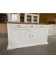 CREDENZA legno massello vari colori  L.210 H.115 P.55