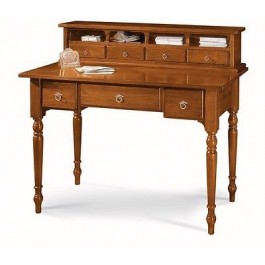 Holz-Schreibtisch-FACH 7 POOR ART