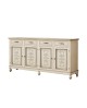 CREDENZA IN LEGNO MASSELLO DECORATA A MANO VARI COLORI E DECORI