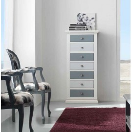 CASSETTIERA legno massello vari colori