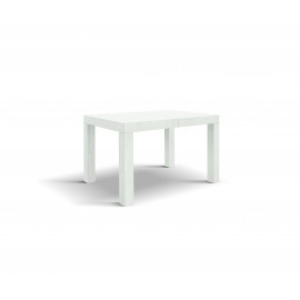 TAVOLO 120X80 2 ALL 40 BIANCO FRASSINATO