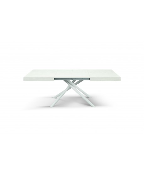 TAVOLO 160x90 2 ALL.40 BASE BIANCA