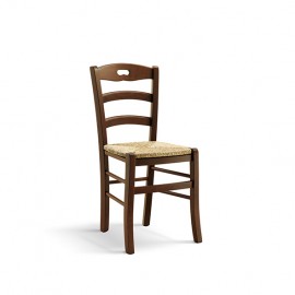 VON 4 STÜHLEN HOLZ Küchenstuhl LOUNGE BAR RESTAURANT MIT NUSSBAUM