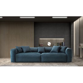 SALOTTO DIVANO DESIGN MADE IN ITALY VARI TESSUTI E COLORI