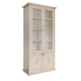 Vetrina 2 p. vetro + 2 p legno