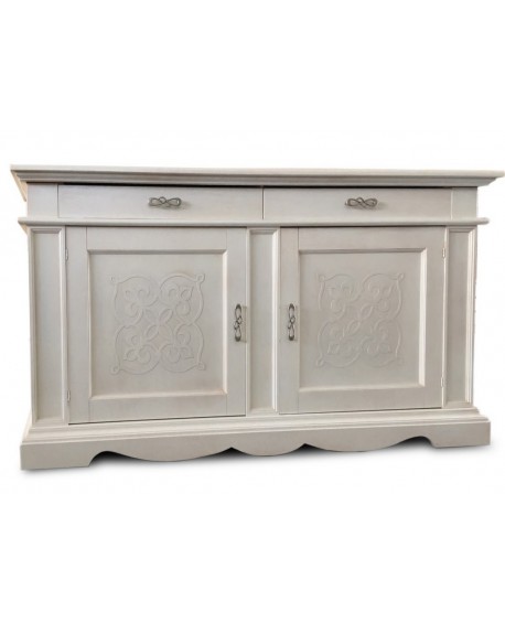 CREDENZA legno massello vari colori  L.210 H.115 P.55
