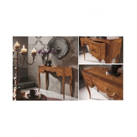 SCRIVANIA LASTRONATO NOCE 3 CASSETTI L.100 H.80 P.33