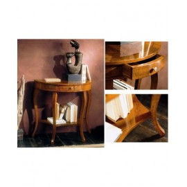 CONSOLLE MEZZALUNA ARMONIA '700 1 CASSETTO L.84 H.80,5 P.41