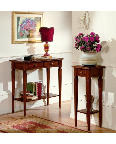 PORTAFIORI 1 CASSETTO E GAMBA A SPILLO L.33 H.80 P.33