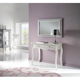 MADERA GLOSS CONSOLA DE MADERA BLANCO