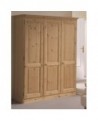 Armadio 3 porte in pino massiccio