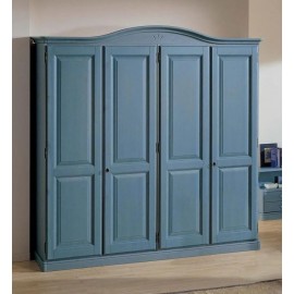 Armadio 3 porte in pino massiccio