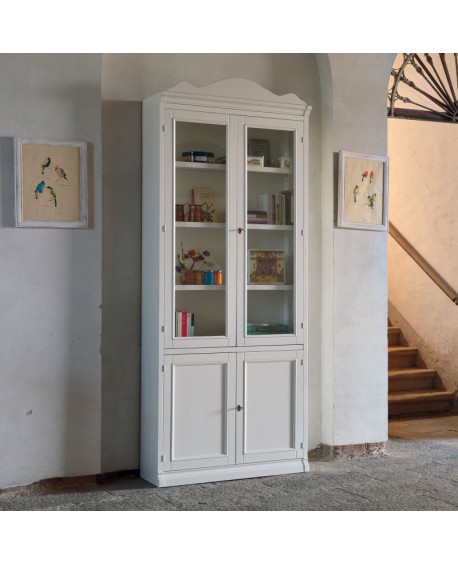 vetrina in legno massello