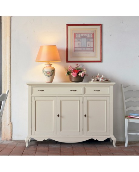 CREDENZA IN LEGNO MASSELLO