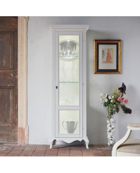 vetrina in legno massello