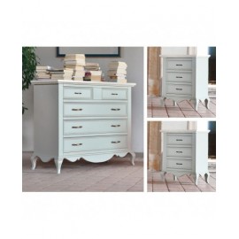 COMO COMODINI LEGNO MASSELLO