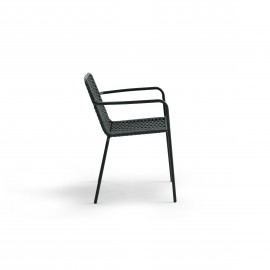 Poltrona in Corda colore Antracite                                 L.59 H.77 P.57 HS.44cm.