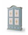 CABINET bois massif DECORE HANDPAINTED L 120 P 60 H 200