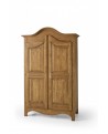 ARMADIO 2 ANTE LEGNO MASSELLO L 125 P 61 H 200 colore legno naturale