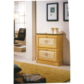 BLANCO zapato de madera