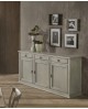 Credenza 3p. 3c. guide metallo