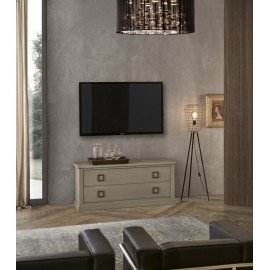 Porta TV 2c. guide metallo