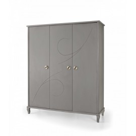 Armadio 3 a. smont. cassettiera inclusa