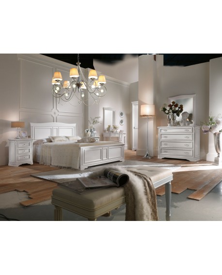 comodino in legno massello vari colori