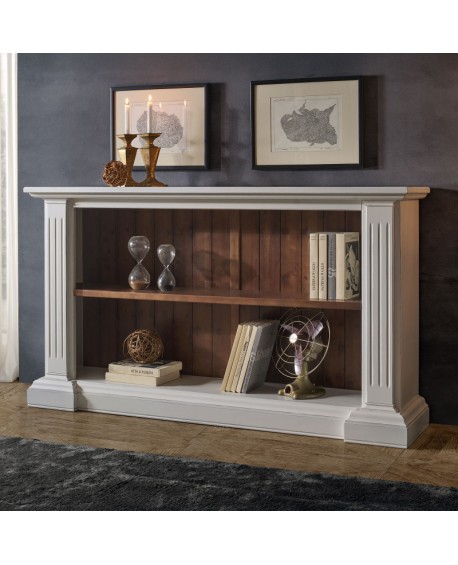 LIBRARY PLACARD bois massif L 177 P 40 H 101