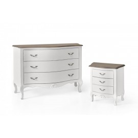 COMO '3 cajones MADERA SOLID