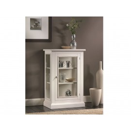 vetrina colonna in legno massello