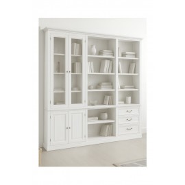 LIBRARY LINEAR MODULAR WOOD