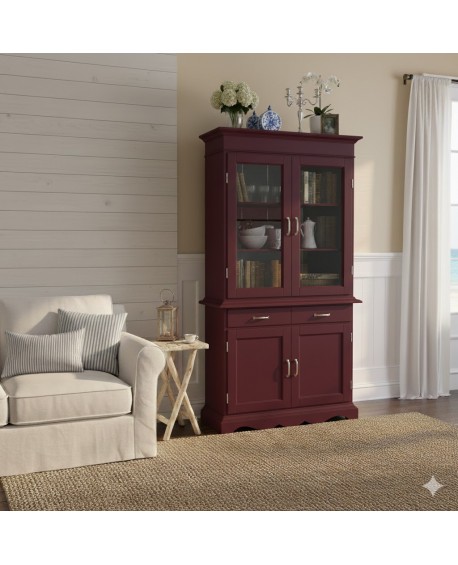 CREDENZA legno massello vari colori  L.210 H.115 P.55